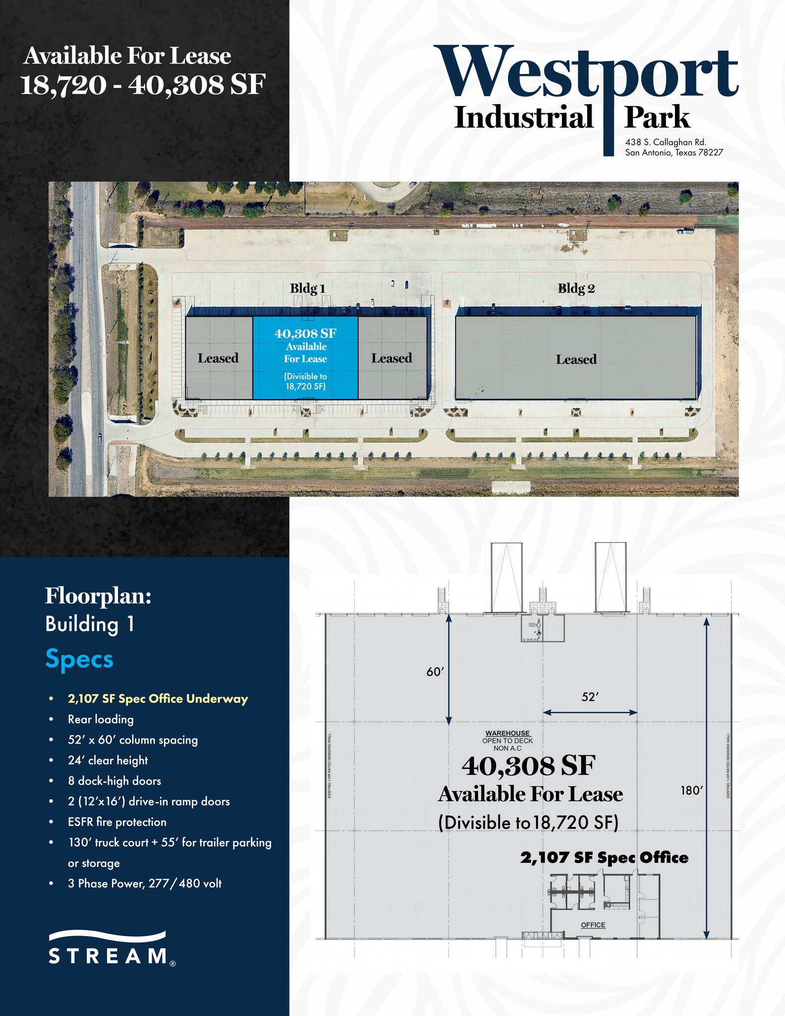 438 S Callaghan Rd, San Antonio, TX à louer Plan de site– Image 1 sur 4