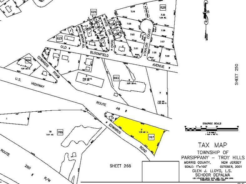 179 US Highway 46, Rockaway, NJ à louer - Plan cadastral – Image 2 sur 2