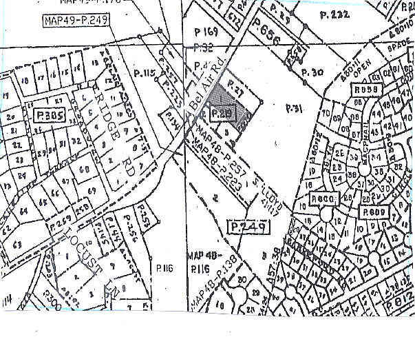 807 Baltimore Pike, Bel Air, MD à louer - Plan cadastral – Image 2 sur 3
