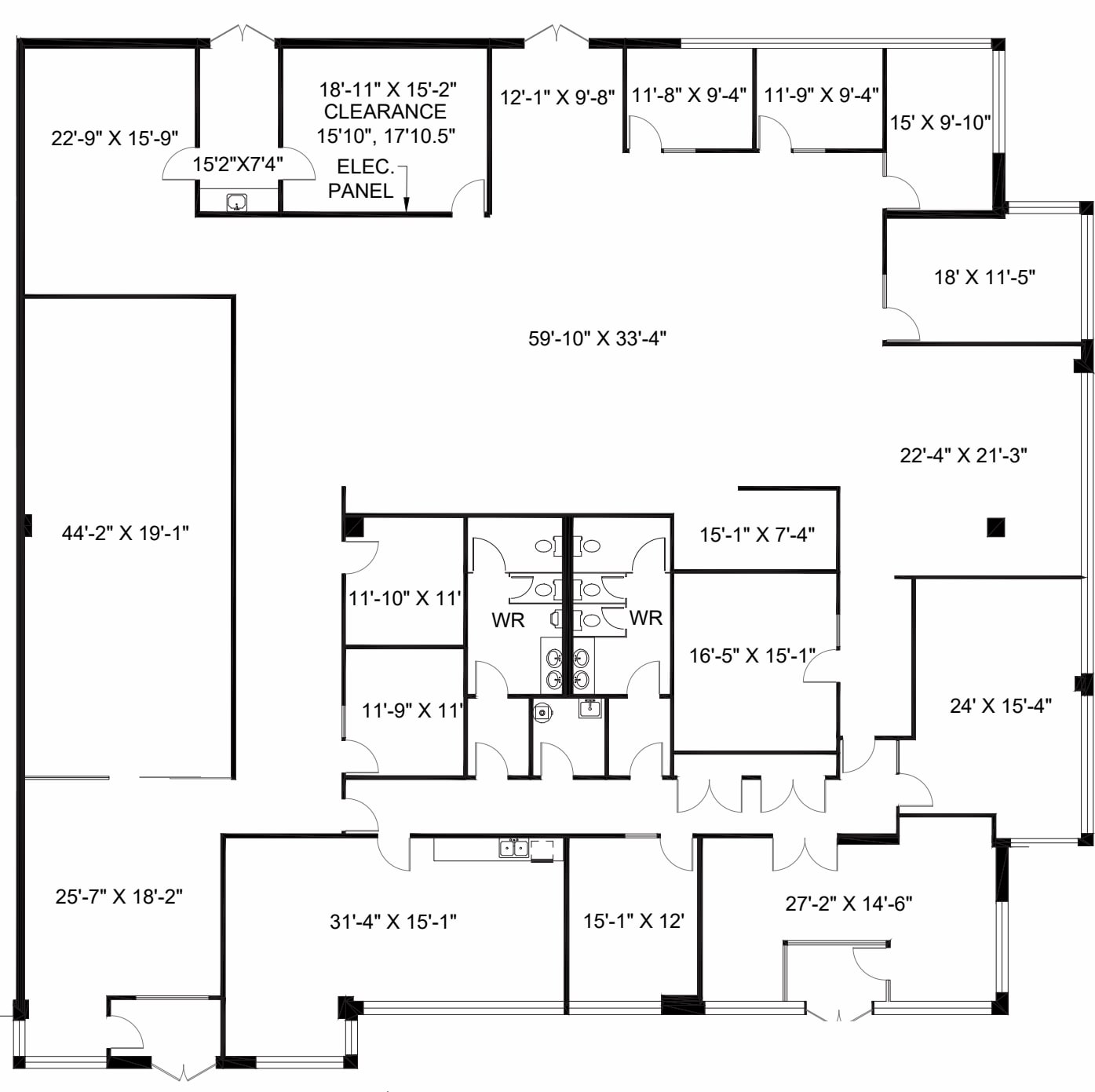 5535 Eglinton Ave W, Toronto, ON à louer Plan d’étage– Image 1 sur 1