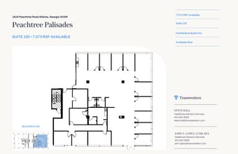 1819 Peachtree Rd, Atlanta, GA à louer Plan d’étage– Image 1 sur 1