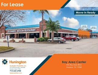 Plus de détails pour 411-495 Bay Area Blvd, Houston, TX - Bureau/Médical, Local commercial à louer