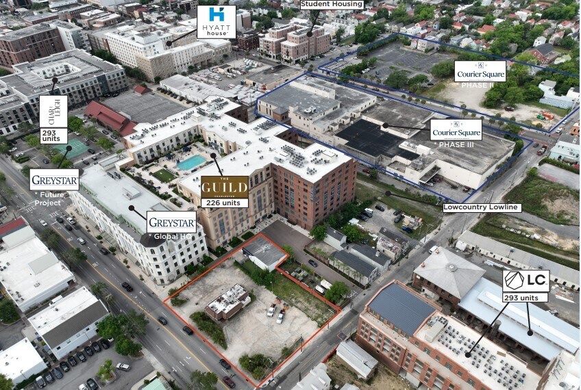 Development Opportunity - Charleston, SC portefeuille de 3 biens à vendre sur LoopNet.fr - Aérien – Image 3 sur 3