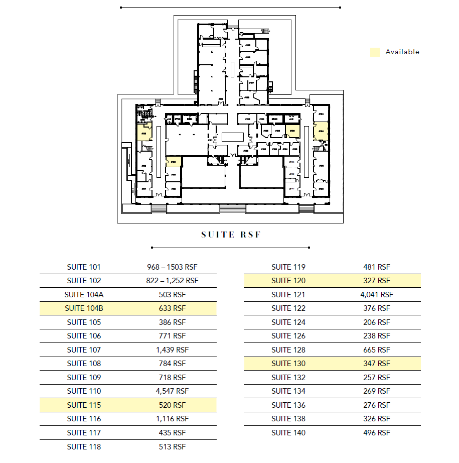 131 E Exchange Ave, Fort Worth, TX à louer Plan d’étage– Image 1 sur 1