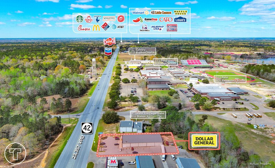1193 US Highway 42, Petal, MS à vendre - Photo de l’immeuble – Image 2 sur 5