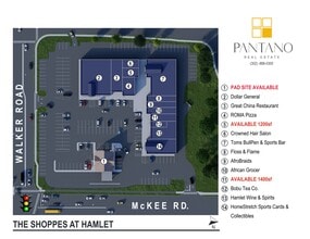 1059 Walker Rd, Dover, DE à louer Plan de site– Image 1 sur 10