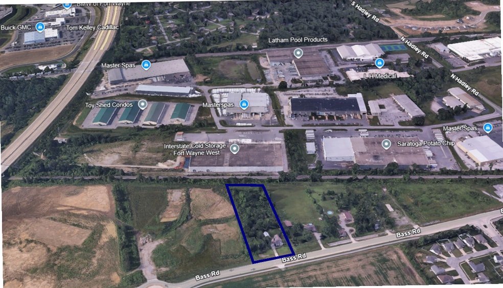 6601 Bass Rd, Fort Wayne, IN à vendre - Aérien – Image 2 sur 4