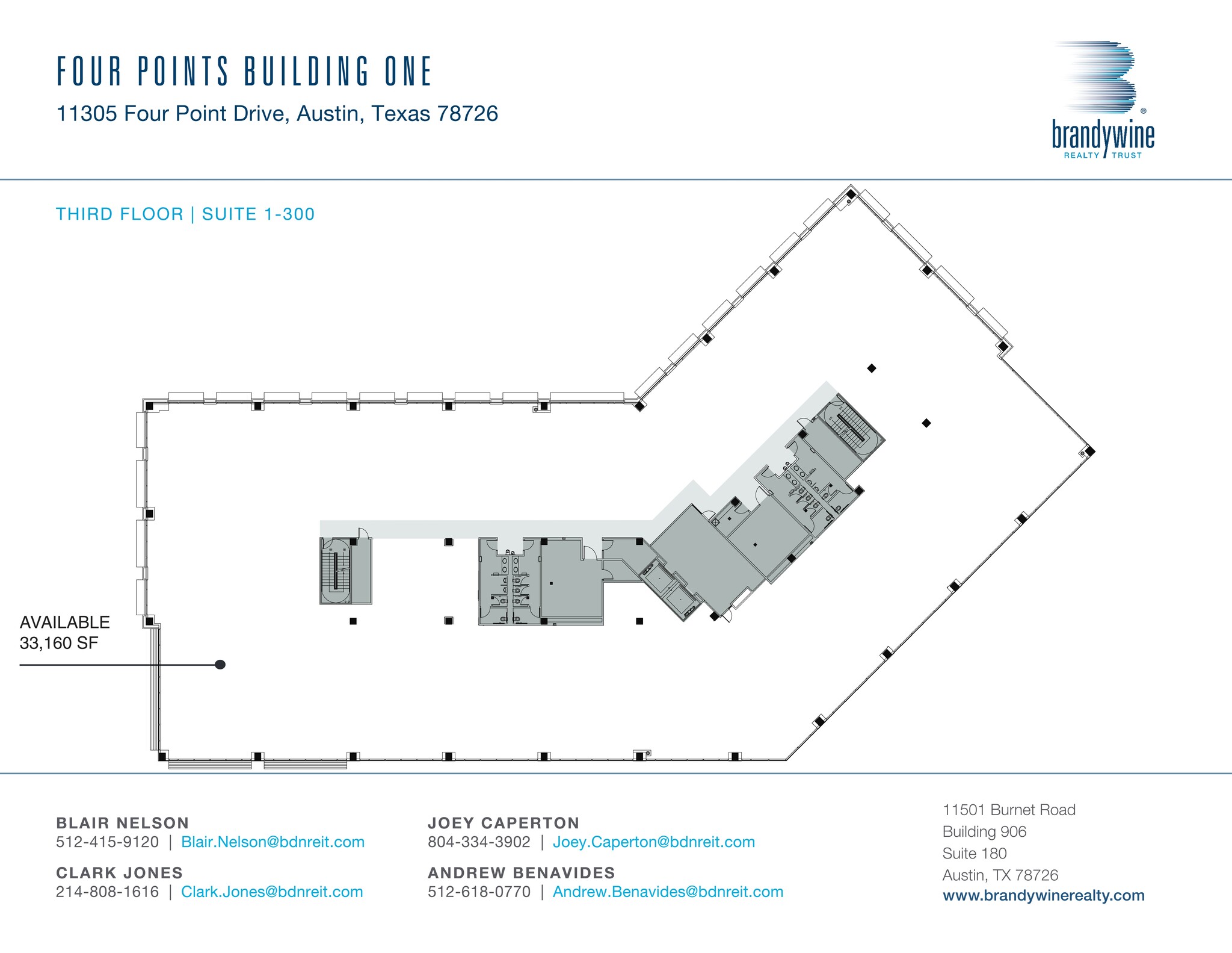 11305 Four Points Dr, Austin, TX à louer Plan de site– Image 1 sur 1