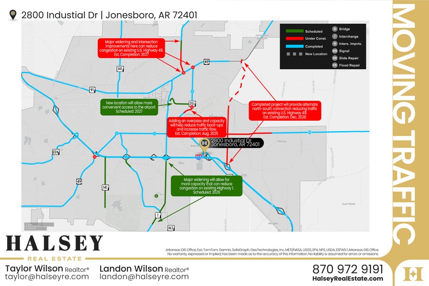 2800 Industrial Dr, Jonesboro, AR à vendre - Photo de l’immeuble – Image 2 sur 7