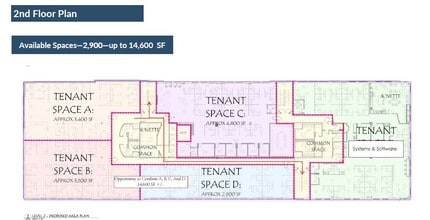 10 E Allen St, Winooski, VT à louer Plan d’étage– Image 1 sur 1