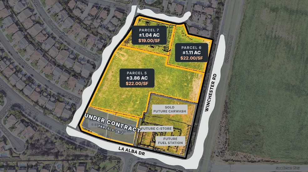 Winchester Road, Murrieta, CA à vendre - Plan de site – Image 2 sur 3