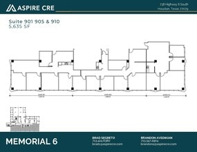 738 Highway 6 S, Houston, TX à louer Plan d’étage– Image 2 sur 2