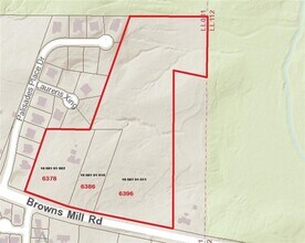 6378 Browns Mill, Stonecrest, GA - Vue aérienne  vue de carte