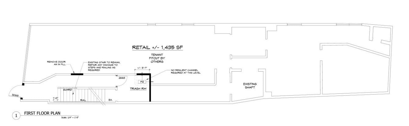 233 Broad St, Elizabeth, NJ à louer Plan d’étage– Image 1 sur 1