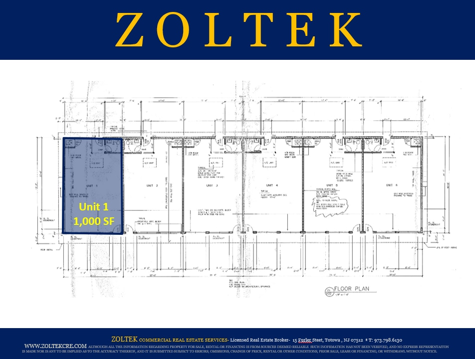 263 Brick Blvd, Brick, NJ à louer Plan d’étage– Image 1 sur 1