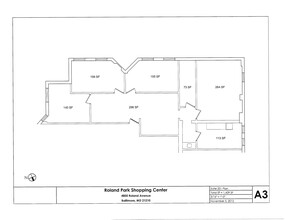 4800 Roland Ave, Baltimore, MD à louer Plan d’étage– Image 2 sur 2