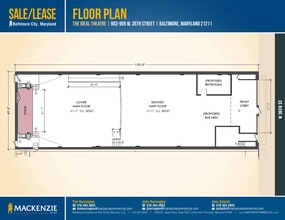 903-905 W 36th St, Baltimore, MD à vendre Plan d’étage– Image 1 sur 1
