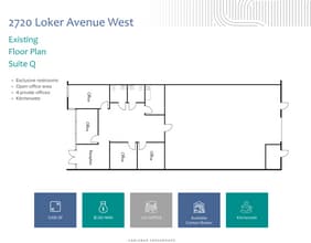 2720 Loker Ave W, Carlsbad, CA à louer Plan d’étage– Image 1 sur 1