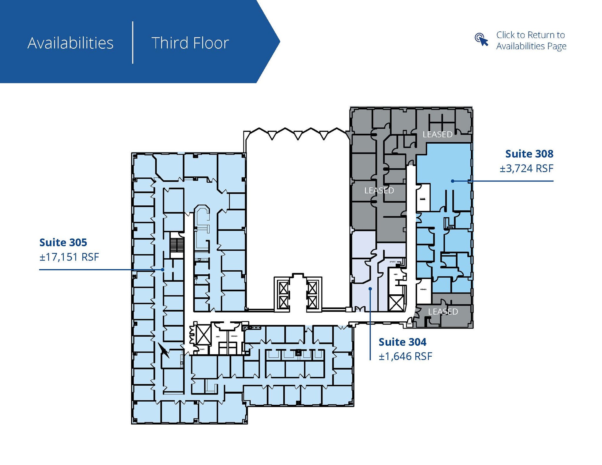 16530 Ventura Blvd, Encino, CA à louer Plan d’étage– Image 1 sur 1