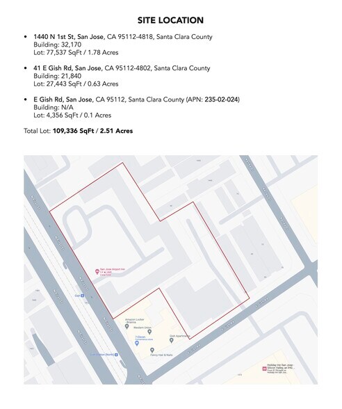 1440 N 1st St, San Jose, CA à vendre - Photo de l’immeuble – Image 3 sur 3