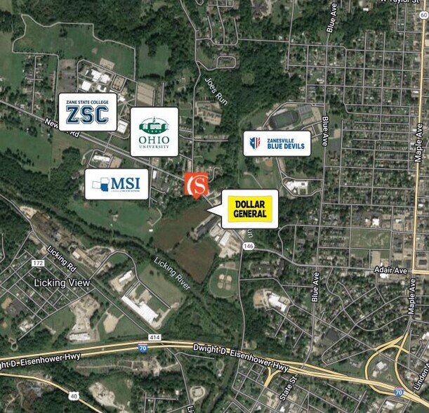 1158 Newark Rd, Zanesville, OH à louer - Photo principale – Image 1 sur 3