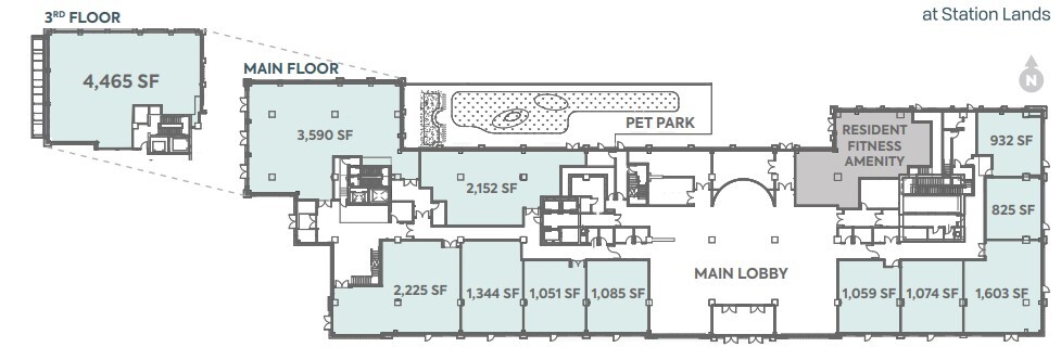10465 101 St NW, Edmonton, AB à louer Plan d’étage– Image 1 sur 1