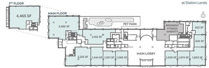 10465 101 St NW, Edmonton, AB à louer Plan d’étage– Image 1 sur 1
