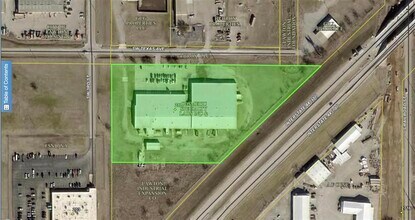 210 SW Texas Ave, Lawton, OK - Vue aérienne  vue de carte - Image1