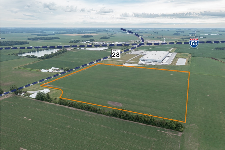 I-65 & State Road 28, Frankfort, IN à vendre - Aérien – Image 3 sur 5
