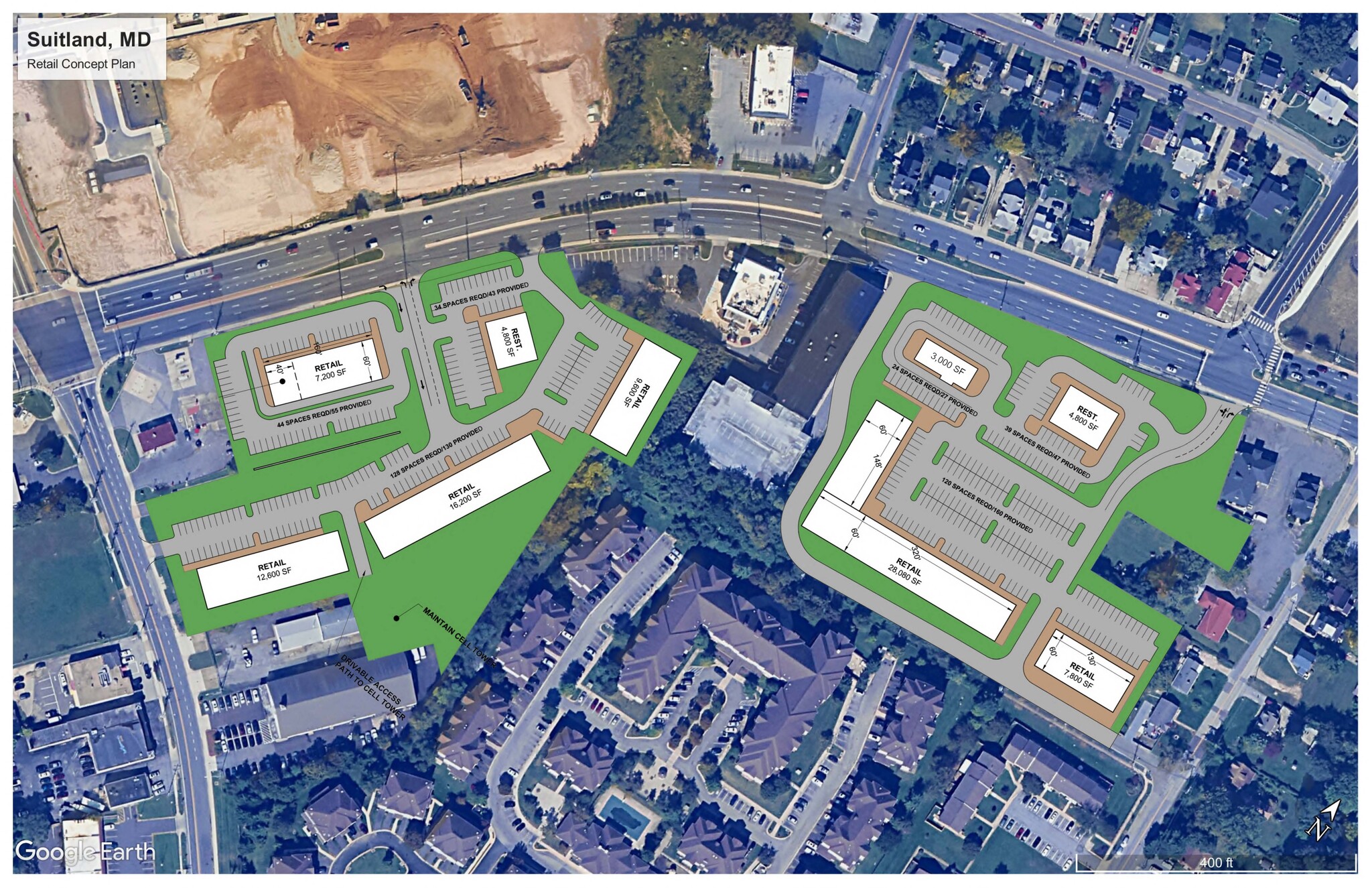 4805 Silver Hill Rd, Hillcrest Hgts, MD à louer Plan de site– Image 1 sur 9