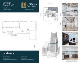 712 Main St, Houston, TX à louer Plan d’étage– Image 1 sur 1