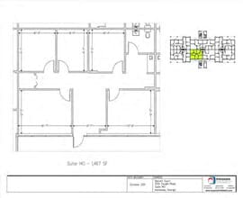 1925 Vaughn Rd NW, Kennesaw, GA à louer Plan d’étage– Image 2 sur 8