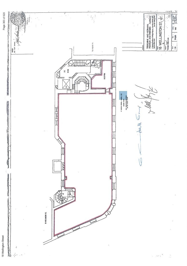 17 Exeter St, Londres à louer Plan d’étage– Image 1 sur 1