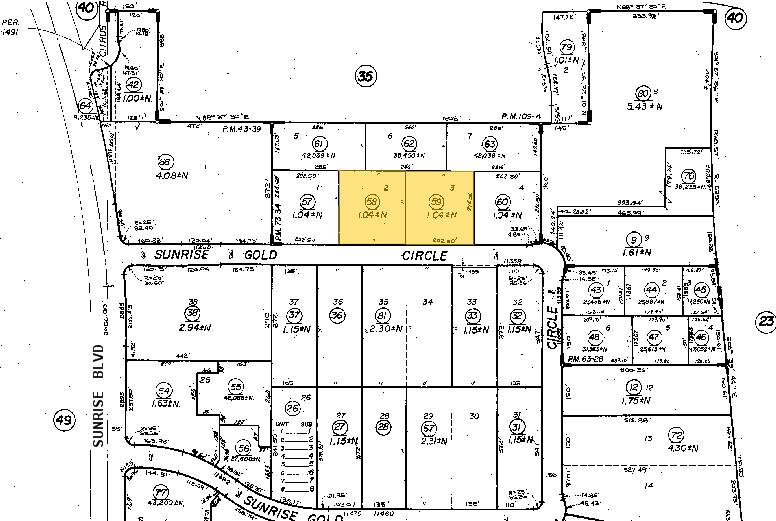 11315 Sunrise Gold Cir, Rancho Cordova, CA à louer - Plan cadastral – Image 2 sur 7