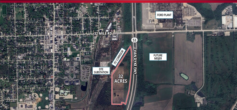 32 Mile Rd, Washington, MI à vendre - Photo principale – Image 1 sur 4