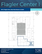 501 S Flagler Dr, West Palm Beach, FL à louer Plan de site– Image 1 sur 1