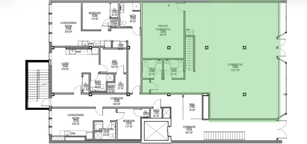 130 Pearl St, Buffalo, NY à louer - Plan d’étage – Image 2 sur 7