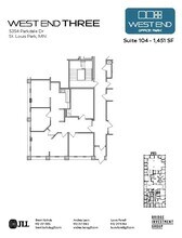 1665 Utica Ave S, Saint Louis Park, MN à louer Plan d’étage– Image 1 sur 1