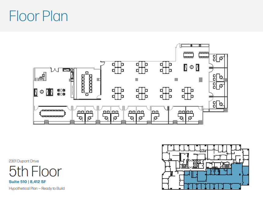 2201 DuPont Dr, Irvine, CA à louer Plan d’étage– Image 1 sur 1