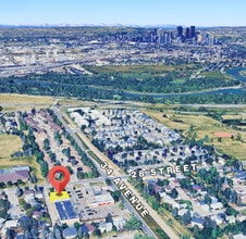 3105 34 Av SE, Calgary, AB - VUE AÉRIENNE  vue de carte