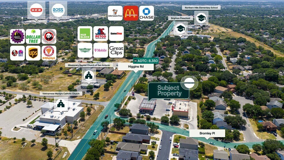 14527 Higgins Rd, San Antonio, TX à vendre - Photo de l’immeuble – Image 1 sur 2