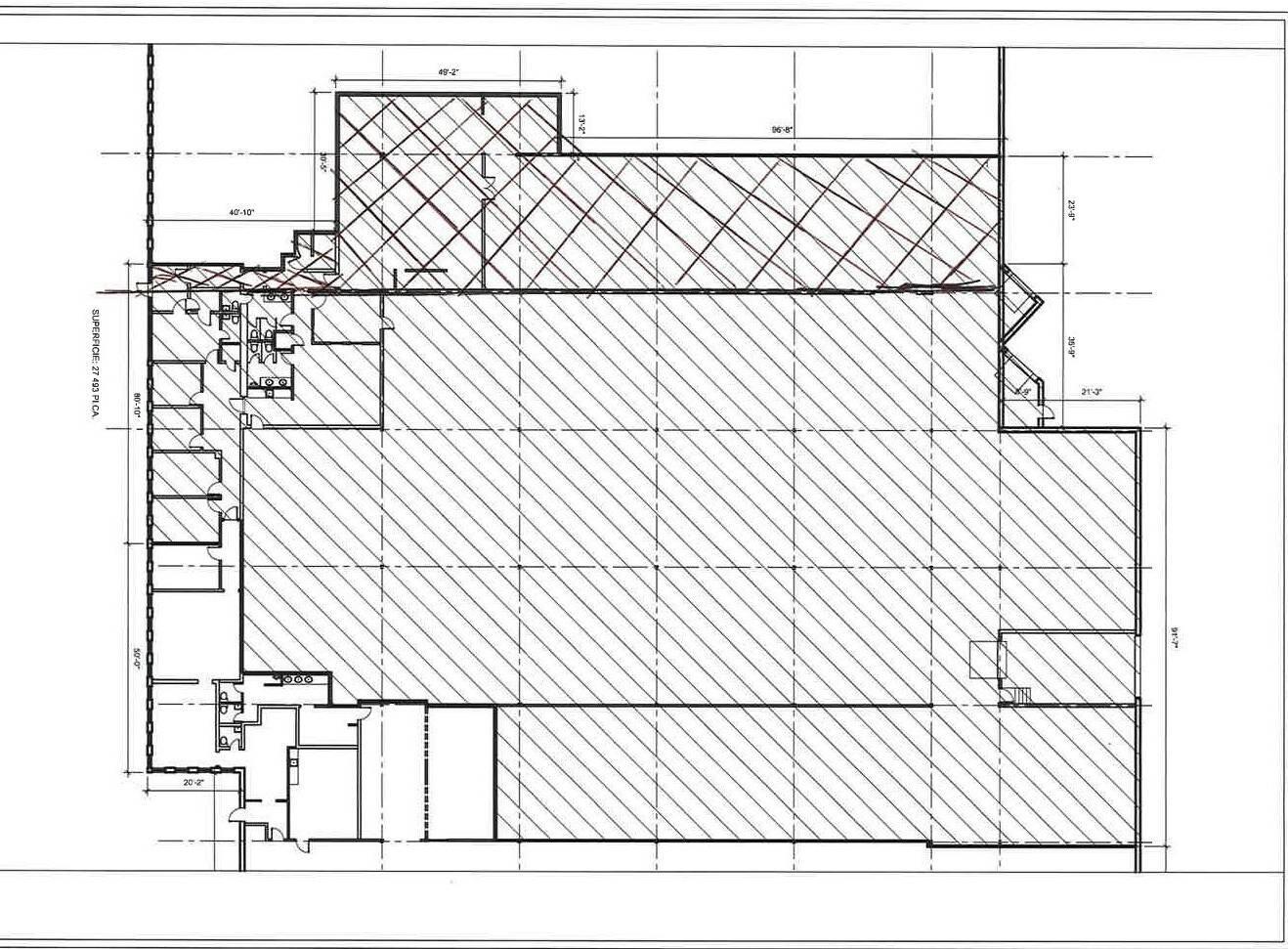401-425 Blvd Montpellier, Montréal, QC à louer Plan d’étage– Image 1 sur 1