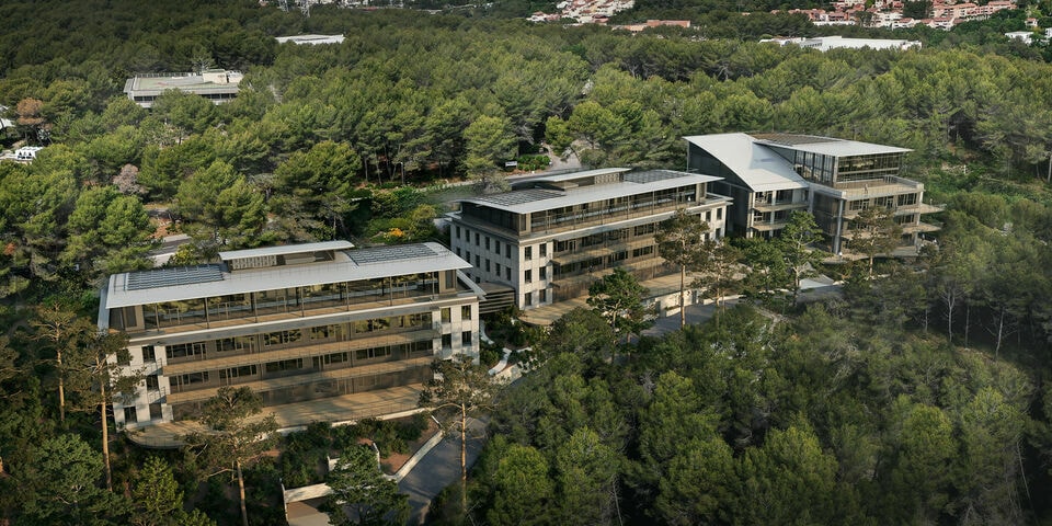Bureau dans Valbonne à louer - Aérien – Image 2 sur 3