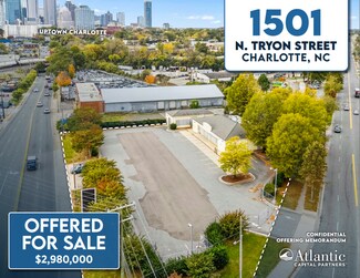 Plus de détails pour 1501 Tryon St, Charlotte, NC - Local commercial à vendre