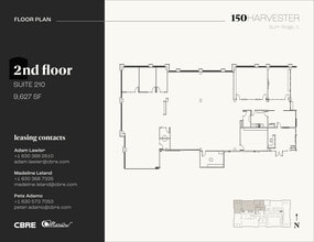 150 Harvester Dr, Burr Ridge, IL à louer Plan d’étage– Image 1 sur 7