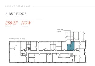 4100 Moorpark Ave, San Jose, CA à louer Plan d’étage– Image 1 sur 1