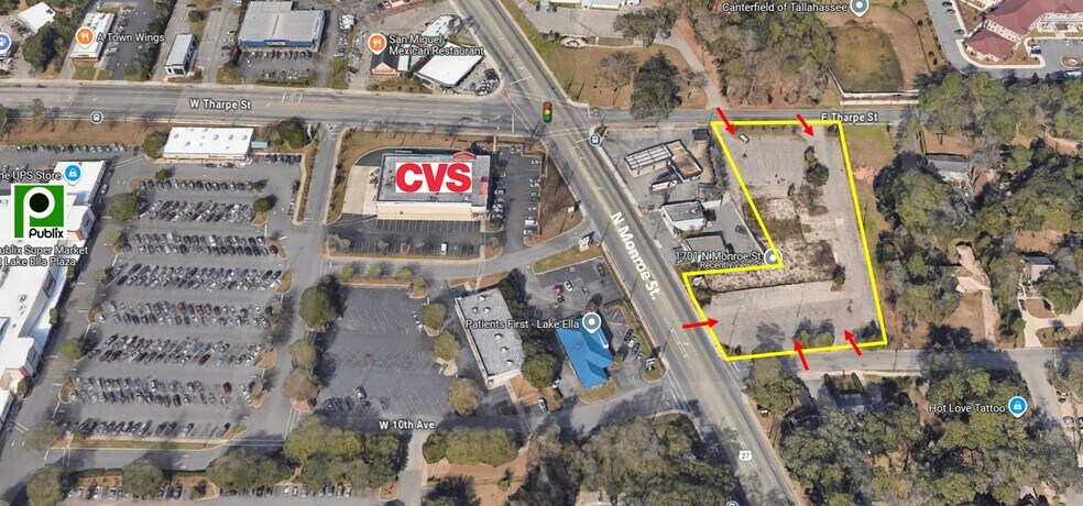 1701 N Monroe St, Tallahassee, FL à vendre - Photo de l’immeuble – Image 2 sur 3
