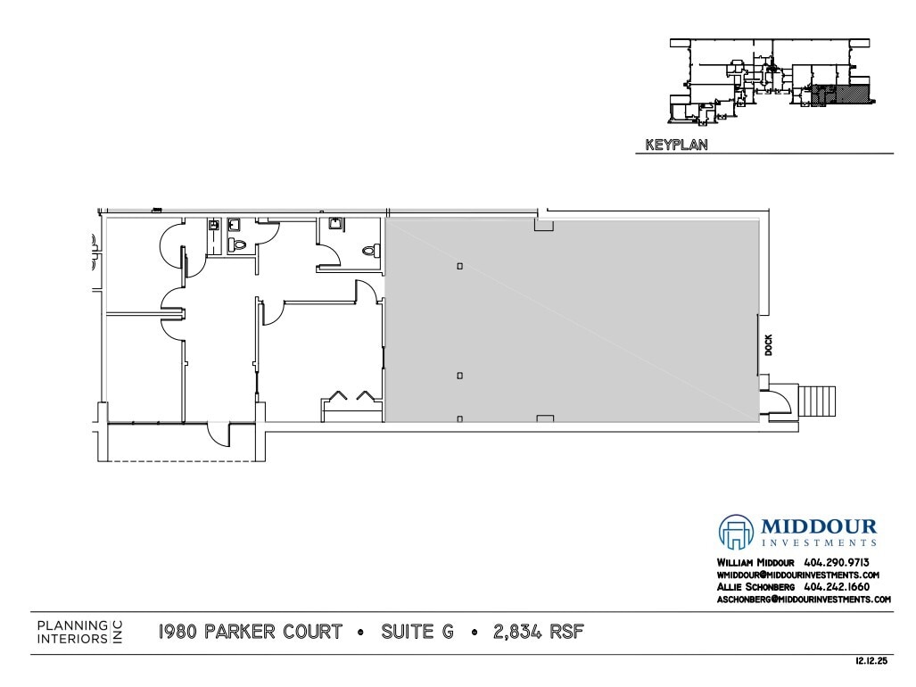 1899 Parker Ct, Stone Mountain, GA à louer Plan d’étage– Image 1 sur 1