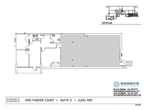 1899 Parker Ct, Stone Mountain, GA à louer Plan d’étage– Image 1 sur 1