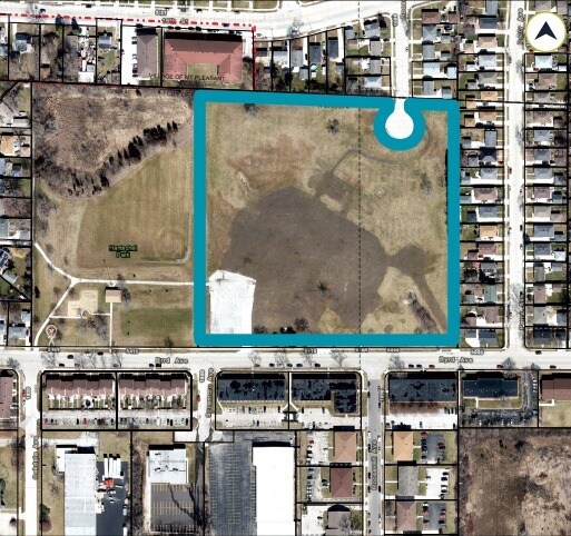 5120 Byrd Ave, Racine, WI à vendre - Aérien – Image 1 sur 2
